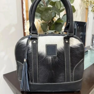 Cowhide Classic Tote Bag