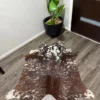 dark brown rug