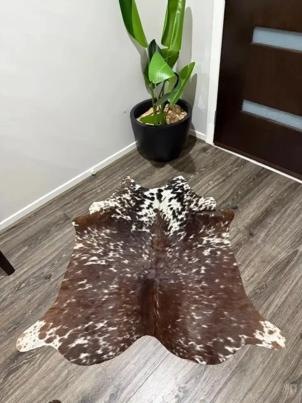 dark brown rug