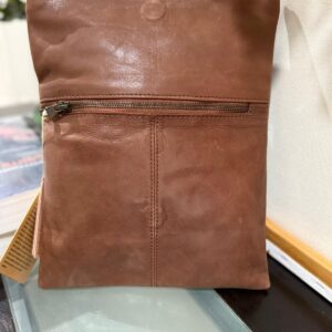 Leather Folded Hand Pouch