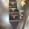 Cowhide Long Horn Table Runner Australia