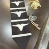 Cowhide Long Horn Table Runner Australia