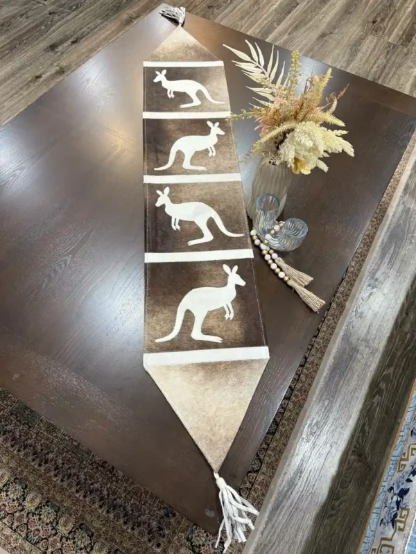 cowhide-kangaroo-table-runner-handmade-australian-decor