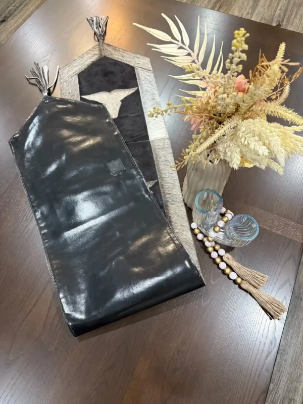 cowhide bull head table runner australia