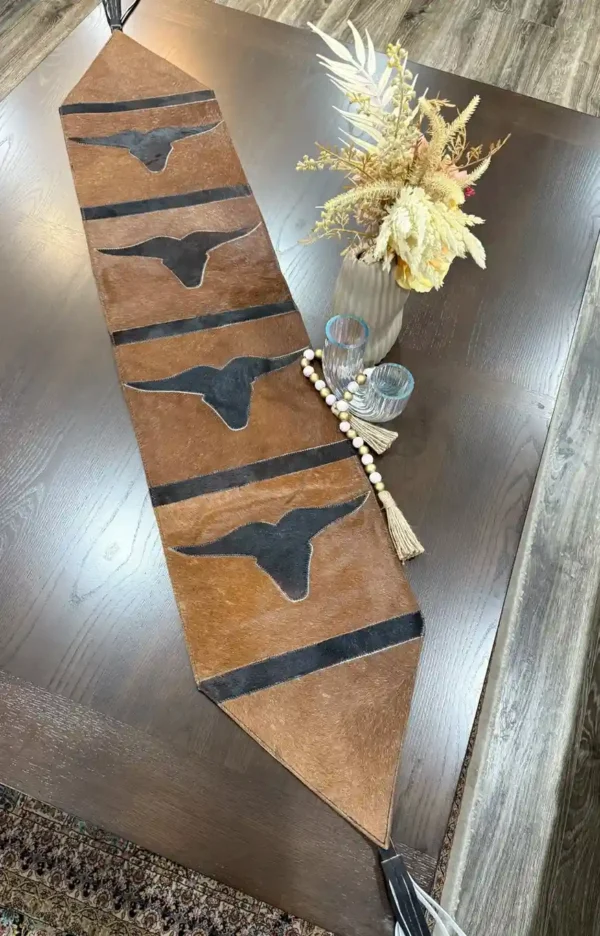 cowhide-longhorn-table-runner-western-decor